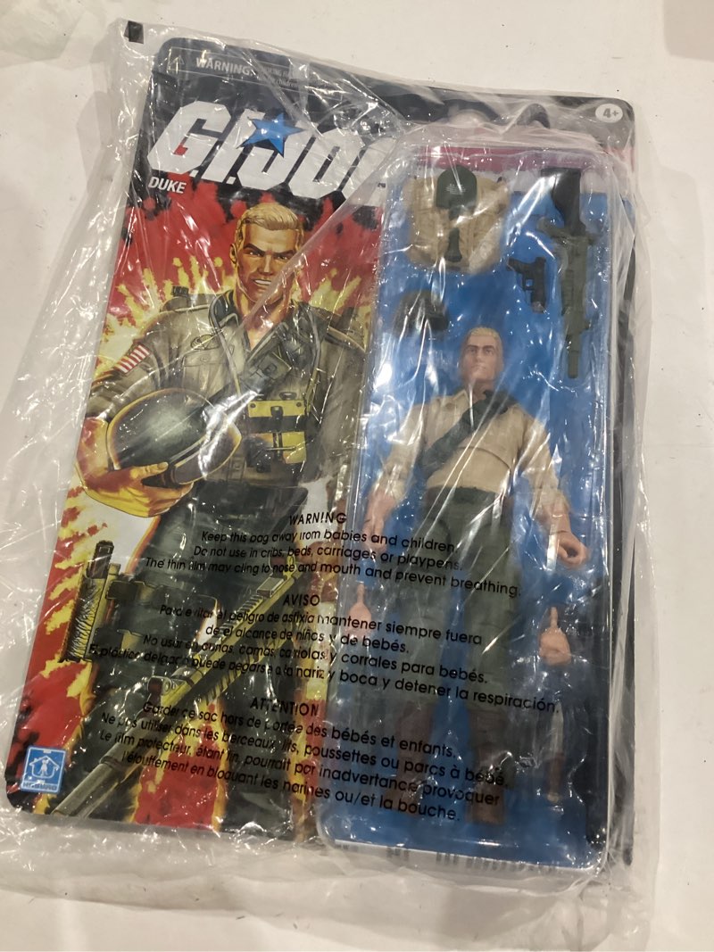 Condition photo showing Good Condition for g.i. joe classified series retro cardback duke, collectible 6-inch action figure with 10 accessories