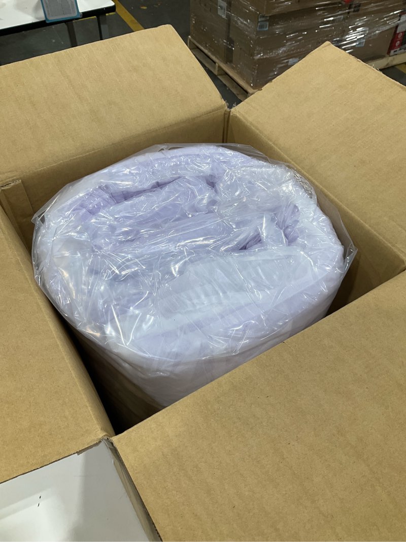 Condition photo showing Good Condition for 3 Inch Egg Crate Queen Memory Foam Mattress Topper, Lavender Scent Gel Infused Foam Mattress Topper for Pressure Relief, CertiPUR-US Certified Queen Bed Topper, Purple, 60"×80" 3 Inch Queen Purple