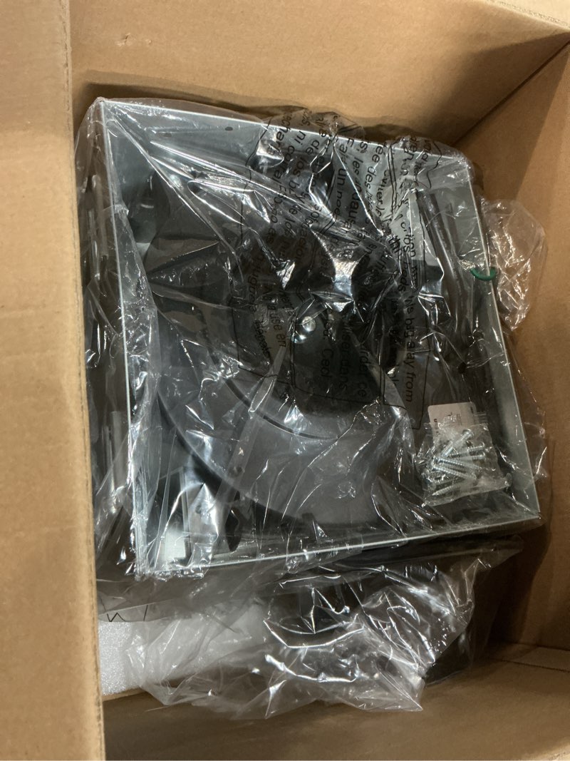 Condition photo showing item condition for 2-in-1 Bathroom Exhaust Fan with Light, 32W Quiet Vent Fan - 130 CFM & 1.5 Sones, 1200lm LED Light - 3000K/4000K/5000K Adjustable, Easy to Install, Bathroom Fans for Home, Bath, Hotel, Etc. Black