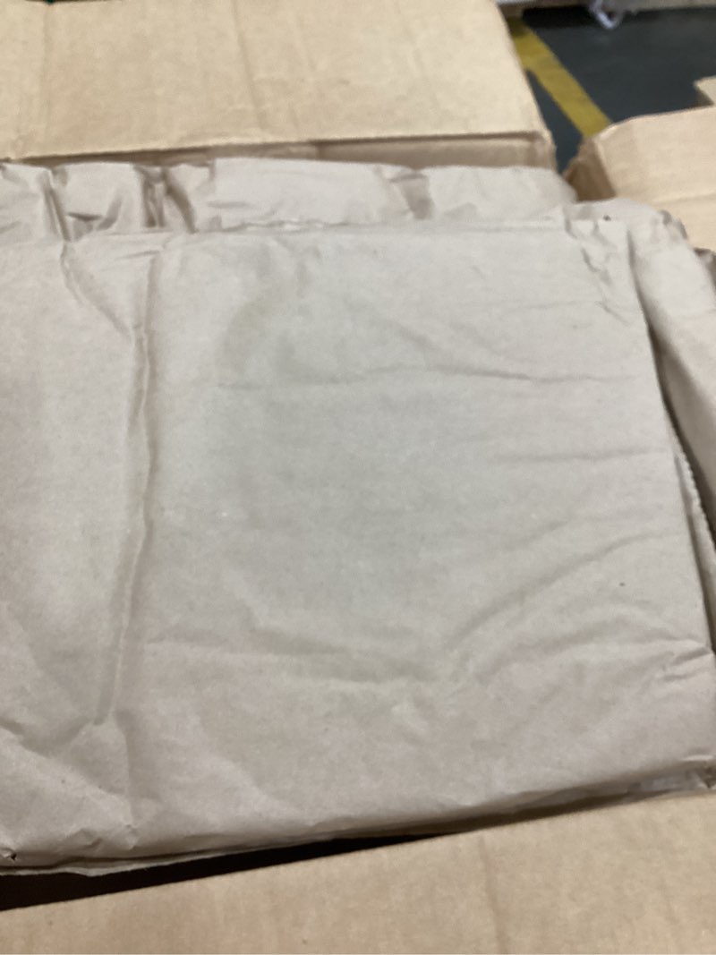 Condition photo showing As Is for insulated thermal shipping box 12"x12"x12" with 2 gel ice packs, pack of 1 - usa-made cold food shipping box with absorb condensation thermal-paper liner - frozen food shipping kit by idl packaging brown (box with ice packs) 12"x12"x12", 1-pack