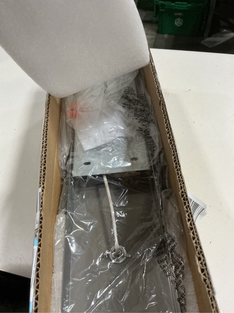 Condition photo showing New/Like New for brushed nickel bathroom vanity light, (24in dimmable) 3-light bathroom light fixtures over mirror, led 5500k vanity lights with 360°rotating lamp head nickel-dimmable 3-light,24inch