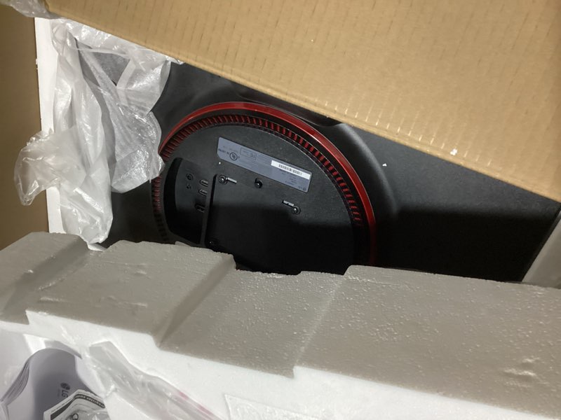 Condition photo showing Good Condition for LG 27GS50F-B 27-inch FHD (1920 x 1080) Ultragear Gaming Monitor with 180Hz, 1ms MBR, HDR10, AMD FreeSync, HDMI, DisplayPort, 3-Side Virtually Borderless Design, Black 27 inch 180Hz