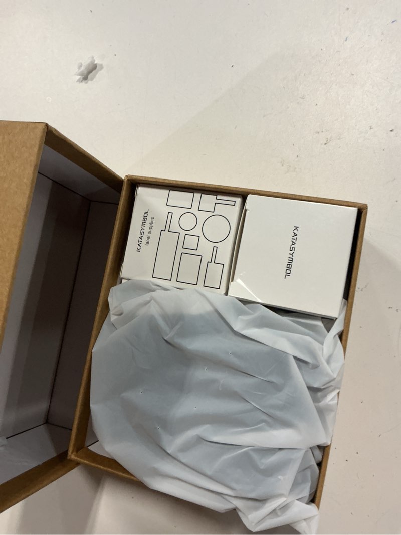 Condition photo showing New/Like New for supvan t50m pro bluetooth label maker machine with 3 tapes, wide waterproof label, versatile app with 40 fonts and 650+ icons, inkless labeler for home, kitchen, school, office organization, black machine + 3 tapes ?set 1)