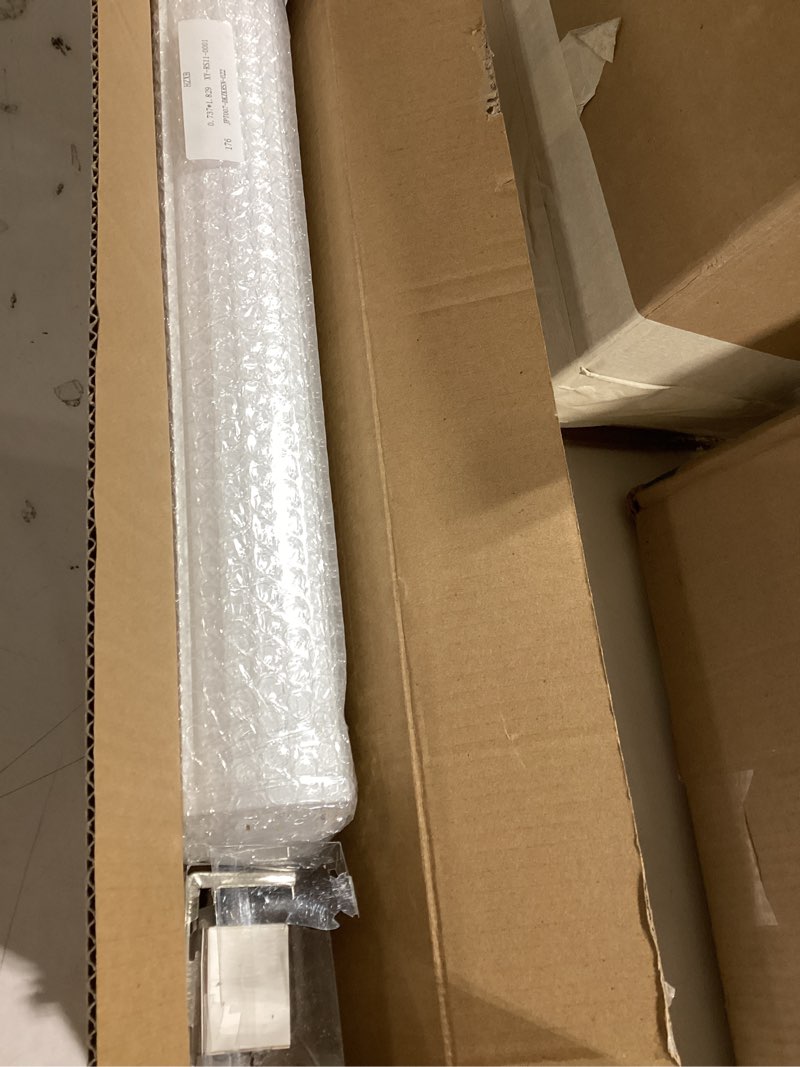 Condition photo showing Good Condition for LazBlinds Cordless Zebra Blinds for Windows, Free-Stop Roller Windows Shades with Cassette, Light Filtering Dual Layer Sheer Shades for Home and Office, 29" W x 72" H, White White 29" W x 72" H