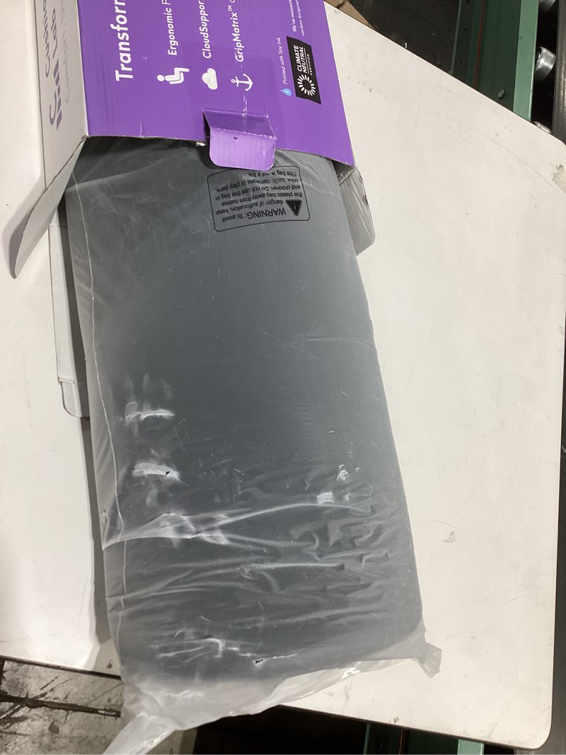 Condition photo showing Good Condition for cushion lab patented pressure relief seat cushion for long sitting hours on office & home chair - extra-dense memory foam for soft support. car pad for hip, tailbone, coccyx, sciatica - black