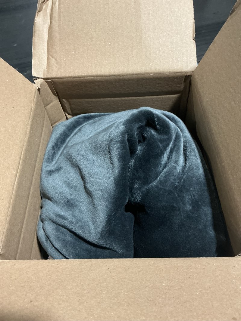 Condition photo showing Good Condition for Wearable Electric Blankets, Heated Snuggle Blanket, 70"*50" Flannel Sherpa Electric Heating Throw Blanket with Hood, Sleeves, Foot Pocket, 10 Heating 3 Timer Settings for Women Men