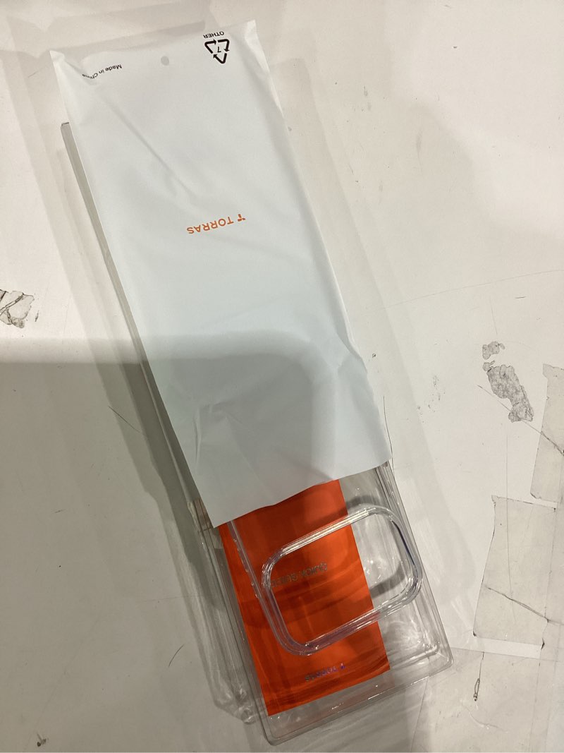 Condition photo showing Good Condition for torras for iphone 17 pro case crystal clear, upgraded anti-yellowing, military-grade protection, ultra transparent slim case for iphone 17 pro phone case, soft bumper, anti-scratch, clear, 6.3''