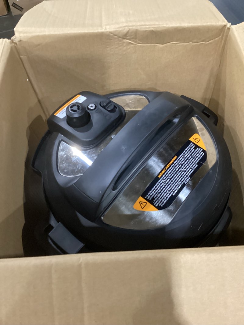 Condition photo showing Good Condition for (not tested)instant pot duo plus 9-in-1 multicooker, pressure cooker, slow cook, rice maker, steamer, sauté, yogurt, warmer & sterilizer, includes app with over 800 recipes, stainless steel, 6 quarts