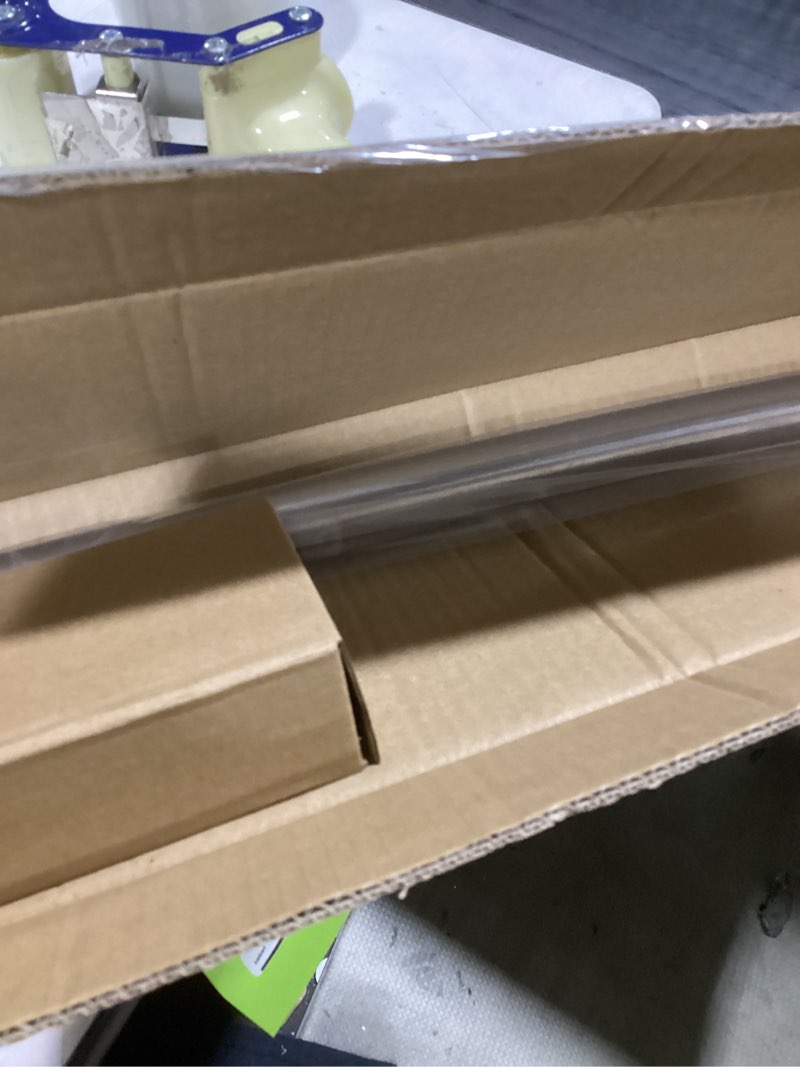 Condition photo showing Good Condition for Curved Shower Curtain Rod, 42-72 inches Extra Wide Shower Curtain Rod Adjustable, Rust Proof Curved Shower Rod for Bathroom, Premium Stainless Steel, Need to Drill Nickel Nickel 42-72 inches