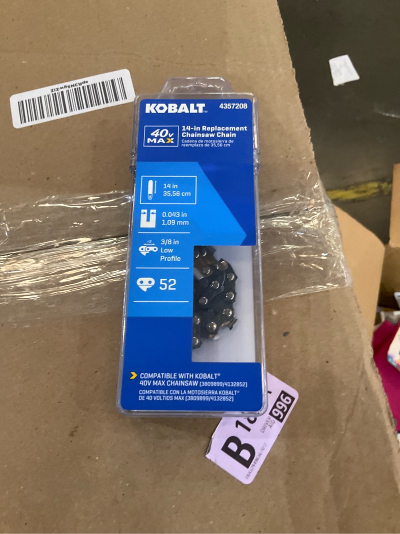 kobalt chainsaw replacement chain 14-in ksca 1040-03