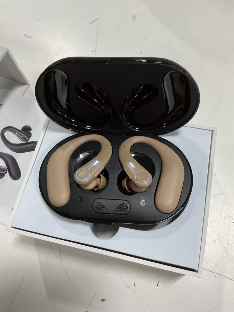 Condition photo showing Good Condition for hearing aids, hearing aids for seniors with bluetooth, rechargeable hearing aid with noise cancellation, 5-level button volume control, otc hearing amplifier for moderate hearing loss, clear sound