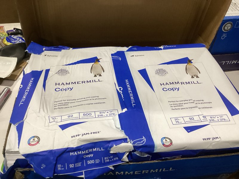 Condition photo showing Good Condition for Hammermill Printer Paper, 20 Lb Copy Paper, 8.5 x 11 - 8 Ream (4,000 Sheets) - 92 Bright, Made in the USA