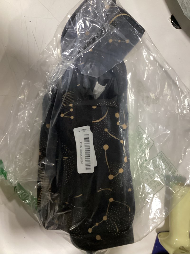 Condition photo showing New/Like New for Momcozy Universal Baby Stroller Organizer, 2 Insulated Cup Holder, Detachable Zippered Pocket, Adjustable Shoulder Strap, Large capacity for baby essentials, Compact Design Fits Any Strollers Starry