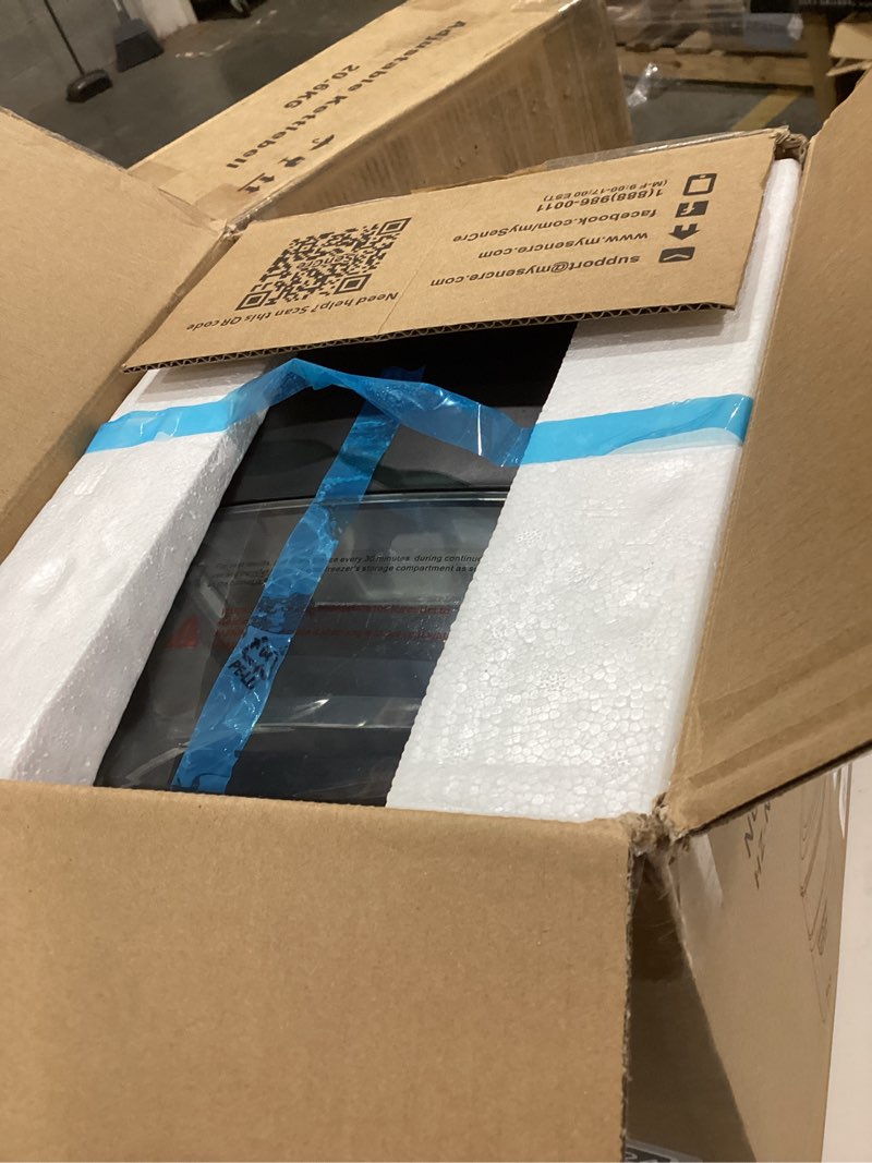 Condition photo showing Good Condition for Nugget Ice Maker Countertop with Handle, Ready in 5 Mins, 40lbs/Day Soft Sonic Ice, Auto-Cleaning Portable Ice Machine for Home Kitchen Office Party & Large Families