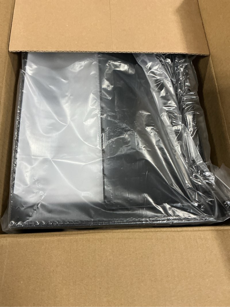 Condition photo showing New/Like New for Under Sink Organizer, 2 Packs Height Adjustable Under Sink Storage, Pull Out Cabinet Storage Shelves, Slide Out Drawer for Kitchen Bathroom Pantry. (Black, 2 Pack)