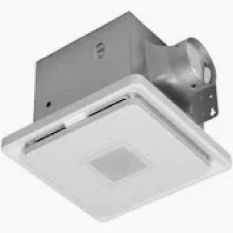 Homewerks 7130-13-BT White Decorative LED, Bluetooth Bathroom Exhaust Fan NEW 