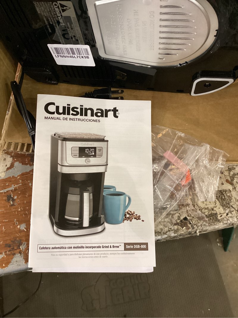 Cuisinart coffee maker