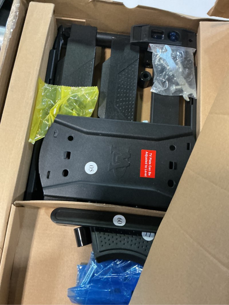 Condition photo showing Good Condition for mounting dream ul listed tv wall mount for most 42-84 inch tv, full motion, with swivel and tilt, tv bracket with articulating dual arms, fits 16inch studs, max vesa 600x400 mm, 100 lbs,md2617 for 42" to 84" tvs, 16" studs