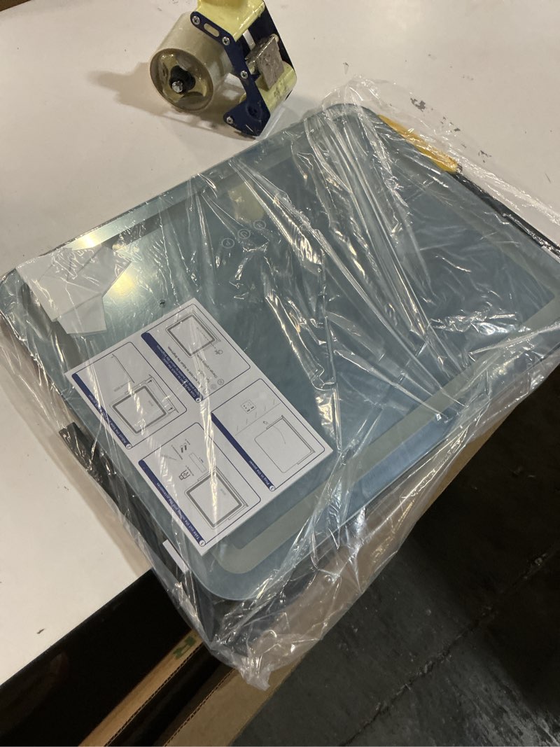 Condition photo showing Good Condition for 20"x28" LED Bathroom Mirror with Front and Backlight, Lighted Bathroom Vanity Mirror with Stepless Dimmable, 3 Color, Anti-Fog, Smart Bathroom Mirror with LED Lights 20"L x 28"W