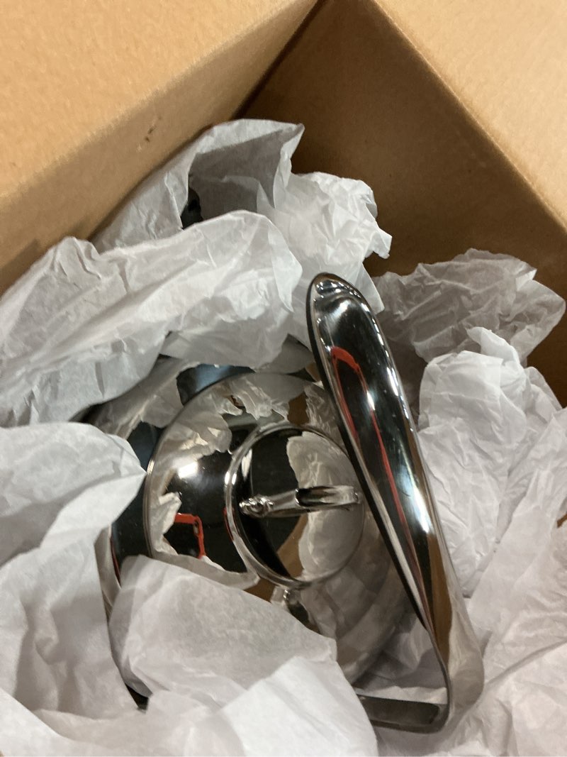 Condition photo showing Good Condition for All-Clad Specialty Stainless Steel Tea Kettle 2 Quart Induction Pots and Pans, Cookware Silver