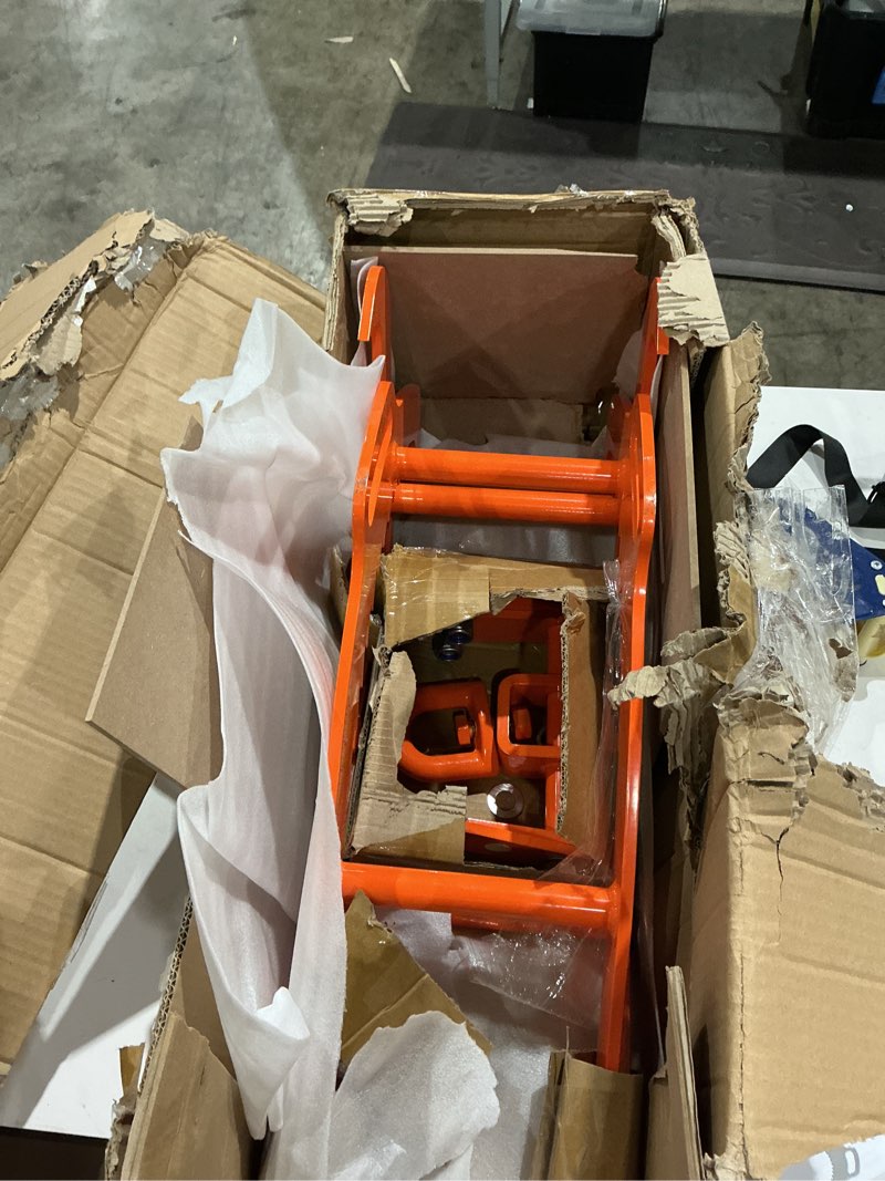 Condition photo showing Good Condition for vevor log lifting tongs 36in, 4 serrated claw hook log tongs, heavy duty steel swivel dragging tongs, 3300lbs log grapple with handles, lumber log skidding tongs for tractors, trucks, forklifts, atvs