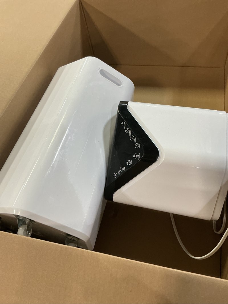 Condition photo showing As Is for 5Gal Smart Humidifier Large Room up to 2800ft², 1000mL/h, APP & Remote Control, 180° Auto Rotating Nozzle, 24H Timer, 60H Supersized Cool Mist Humidifiers for Whole House Home Office Plants White