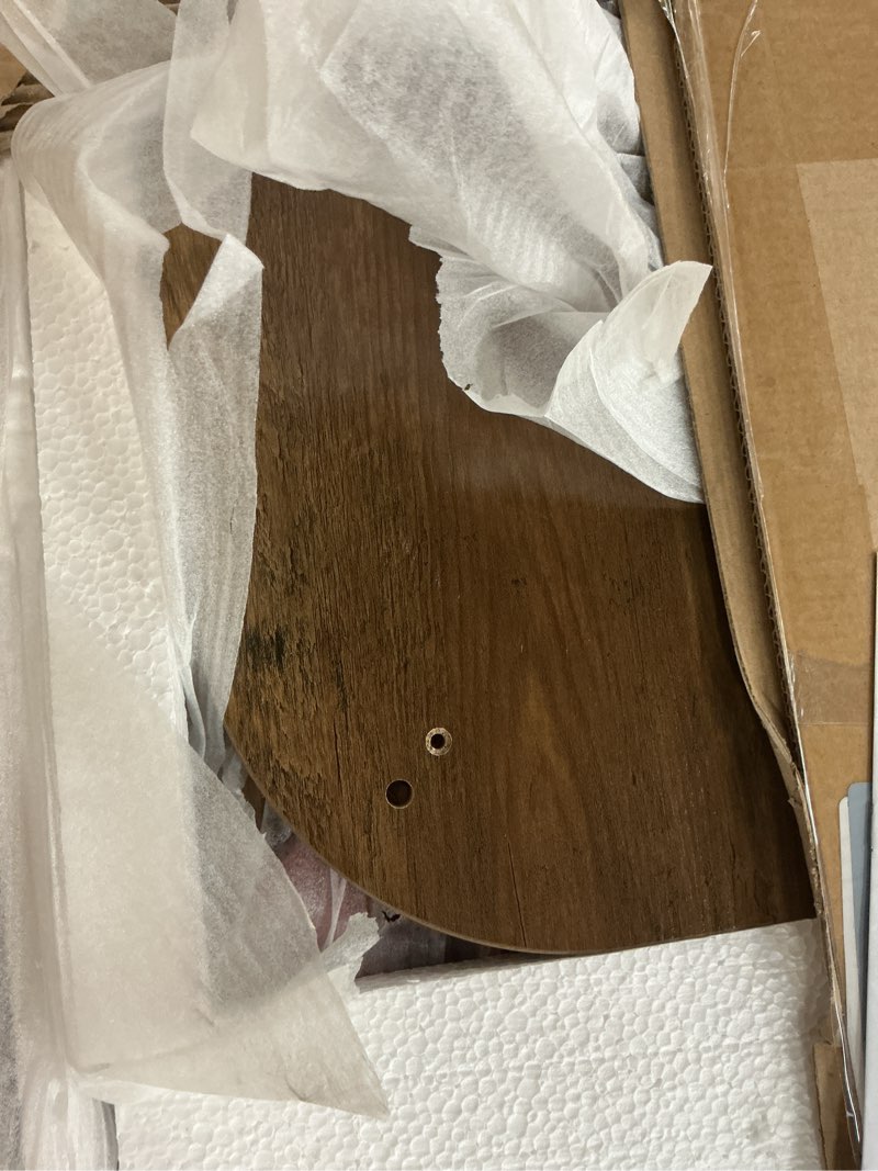 Condition photo showing Good Condition for vasagle side table, 2 tier small accent end table, nightstand with lower shelf for small spaces, living room, bedroom, honey brown ulet233m101s honey brown round