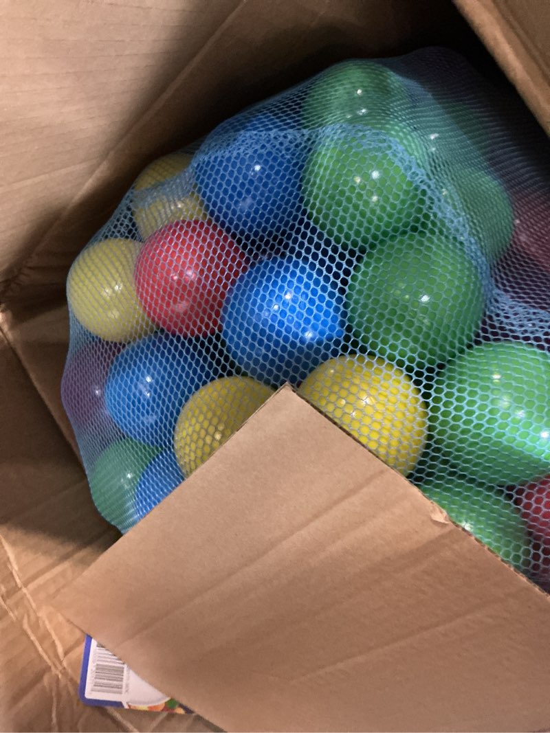 Condition photo showing Good Condition for sunny days entertainment 200 premium crush-resistant play balls for ball pits – non-toxic, bpa & phthalate free – vibrant assorted colors with zippered storage bag (2.5" diameter)