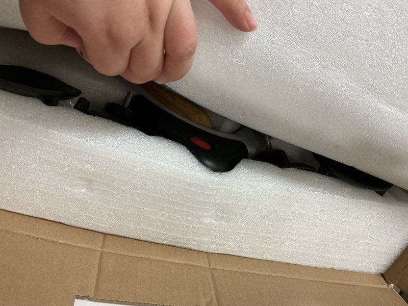 Condition photo showing Good Condition for Toilet Safety Rails (350LBS), Adjustable Height Toilet Safety Frame for Elderly and Disabled, Stand Alone Toilet Safety Rails for Seniors, Handicap Toilet Rails Fits Most Toilets, Wood Color