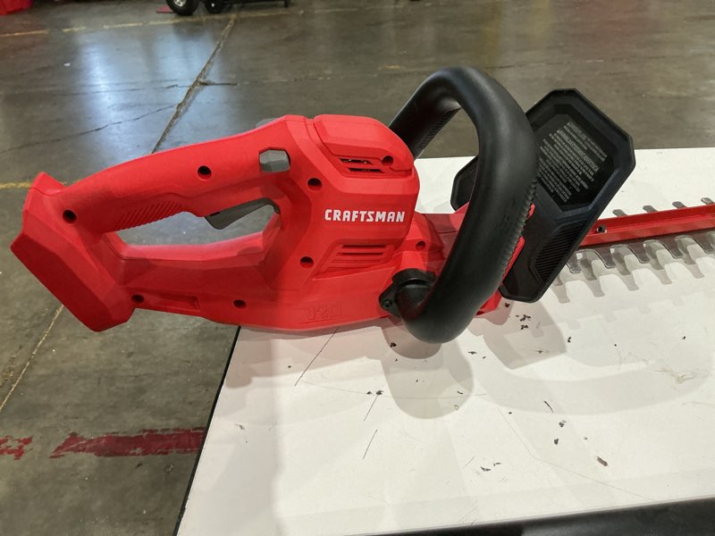Condition photo showing As Is for craftsman hedge trimmer, 17-inch, corded (cmeht150)