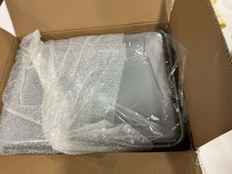 Condition photo showing New/Like New for Salon Tray for Hair Stylist Steel Salon Tray Attached to Chair 360 Degree Rotating for Barber Chairs Hairdressing Tools Tattoo(Silver)