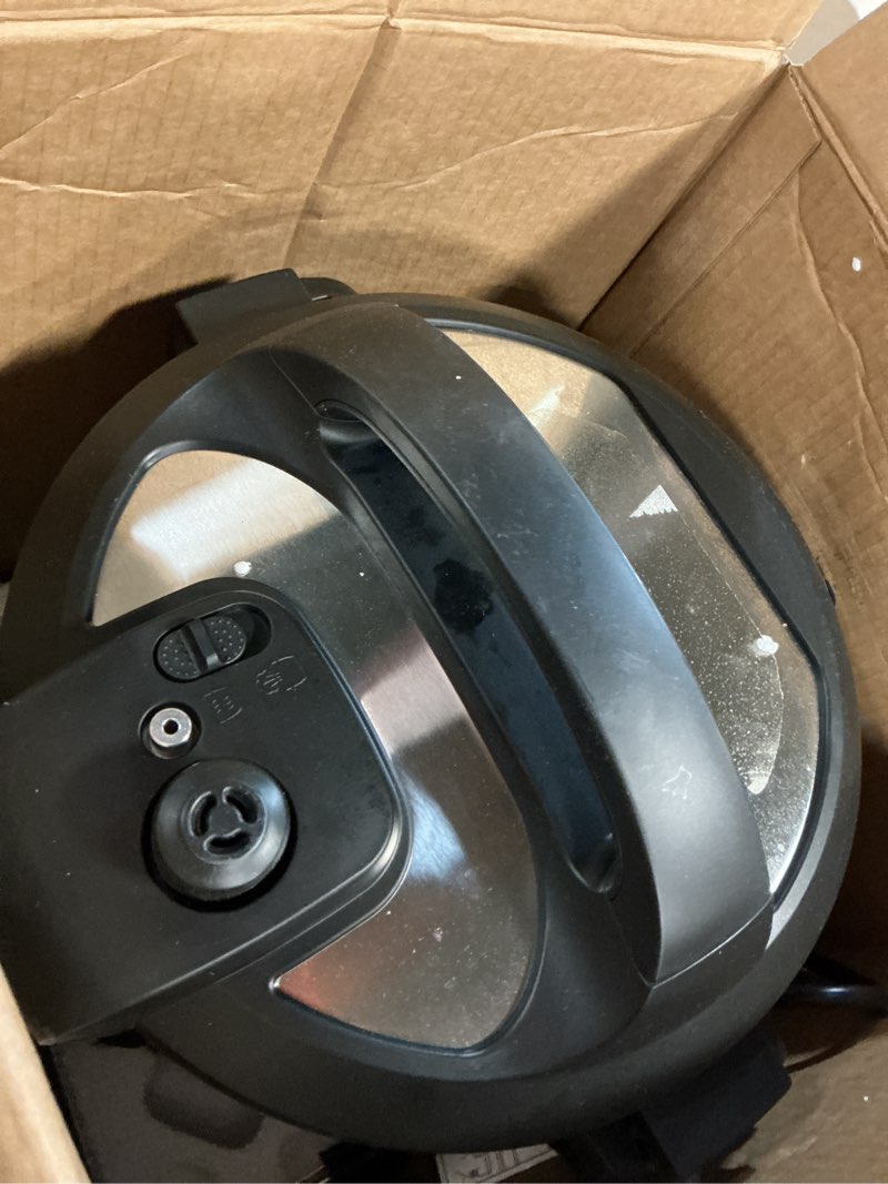 Condition photo showing As Is for Instant Pot Duo Plus 9-in-1 Multicooker, Pressure Cooker, Slow Cook, Rice Maker, Steamer, Sauté, Yogurt, Warmer & Sterilizer, Includes App With Over 800 Recipes, Stainless Steel, 6 Quarts