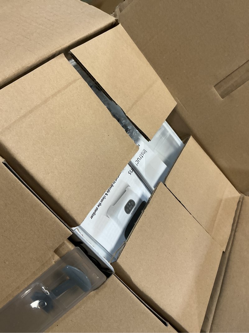 Condition photo showing Good Condition for Baby Brezza Bottle Sterilizer and Dryer Advanced – 33% Faster - Largest Capacity Steam Sanitizer - Universal Sterilization Machine for All Bottles + Pump Parts - HEPA Air Filter White