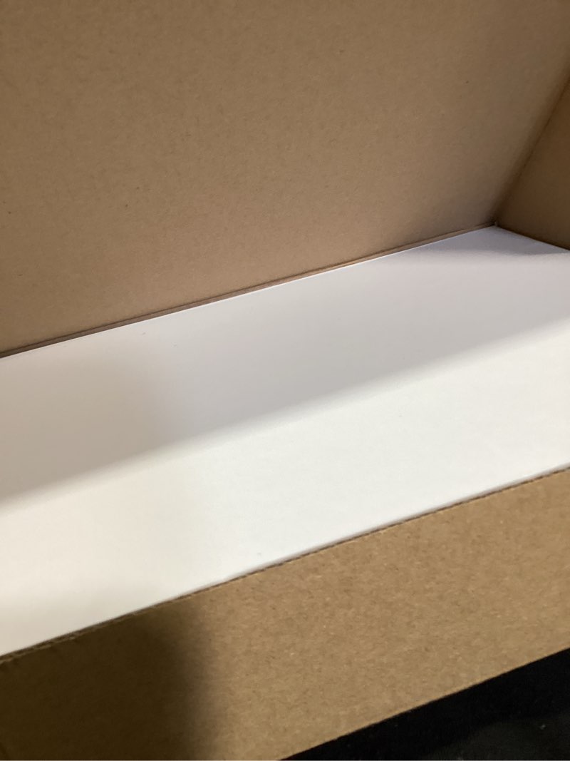 Condition photo showing As Is for wenpack empty flower gift box mom cardboard letter shaped fillable chocolate strawberry candy packaging (momwhite) 1 count (pack of 1) momwhite