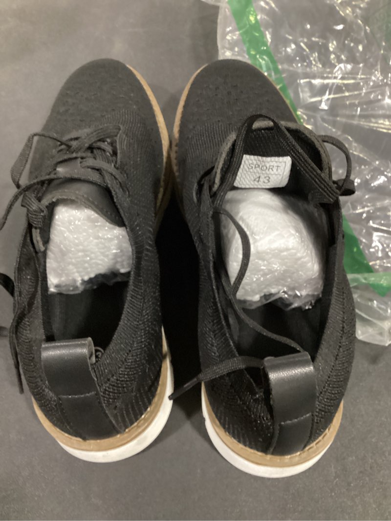 KESCOO Men's Casual Dress Shoes Comfortable Oxfords Fashion Business Footwear Mesh Walking Sneakers,size 43