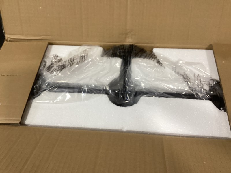 Condition photo showing Good Condition for black bathroom light fixtures 3-lights vanity lights with milky white frosted glass shade bathroom vanity light 22.4 inch wall sconce lighting bath(exclude e26 bulb) black 3 light with milky white globe