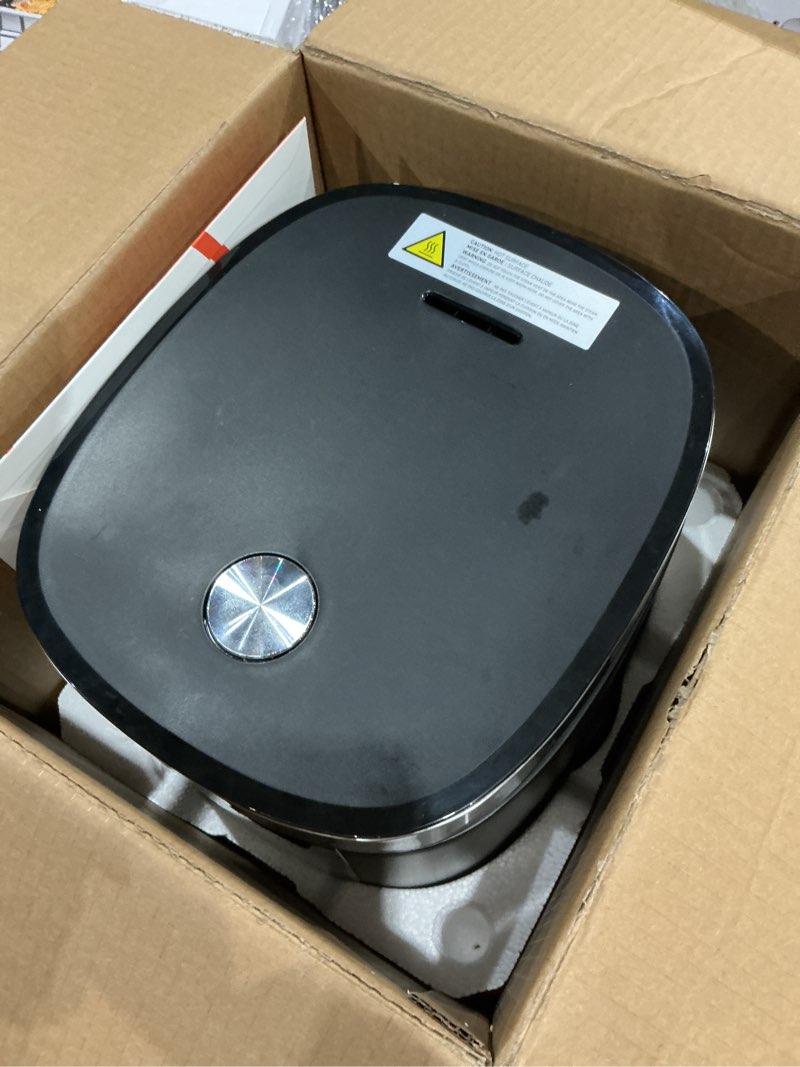 Condition photo showing Good Condition for cosori rice cooker 10 cup, 24h keep warm, non-stick ceramic inner pot, 18 functions fuzzy logic rice maker with stainless steel steamer basket, sauté, slow cooker, black