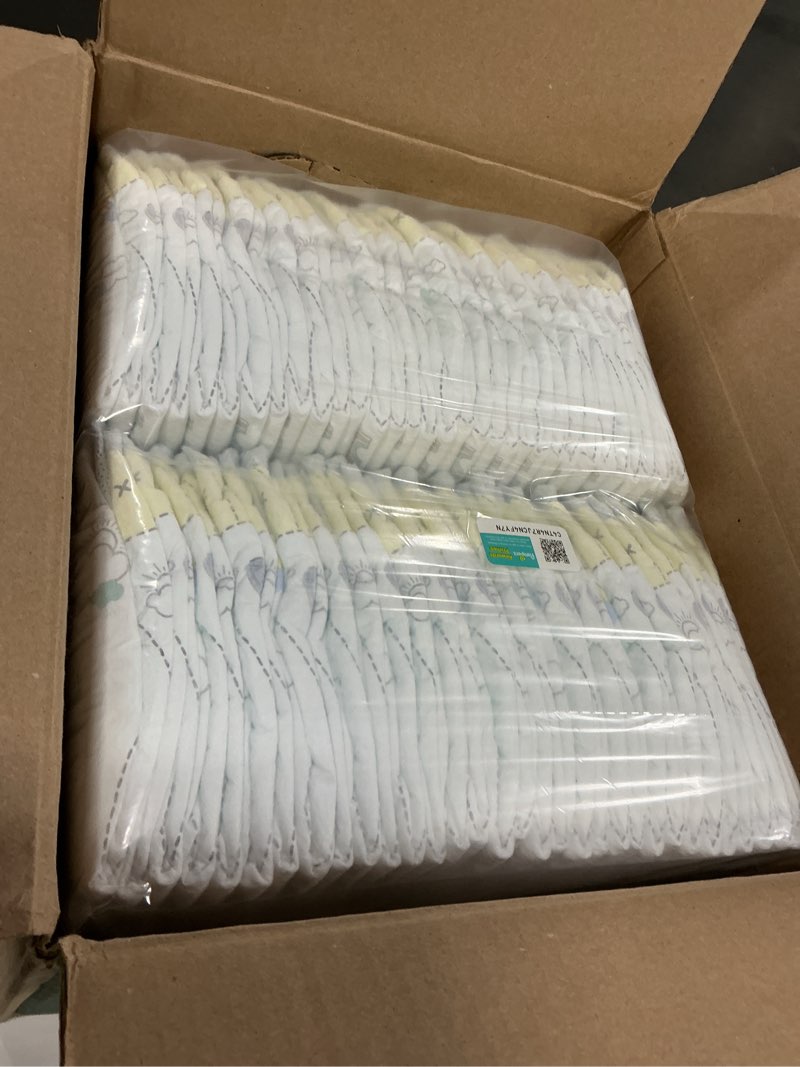 Condition photo showing New/Like New for Pampers Swaddlers Diapers, Size 1 (8-14 lbs), 198 Count, Absorbent, Keeps Baby Dry and Comfortable, Skin Safe Disposable Baby Diaper (Packaging May Vary) Size 1 198