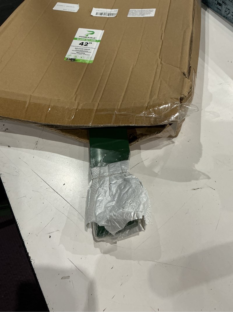 Condition photo showing Good Condition for 532134149 lawn mower blades for husqvarna 42 inch mower blades | fit yth18542 yth22v42 lt2000 lt1000 replace 422719 craftsman 42 inch mower blades 532138971 532138498 532127843, high lift