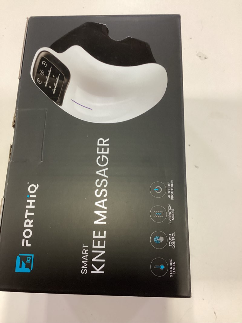 Condition photo showing New/Like New for forthiq knee massager smart with heat, red light and vibration, 3-in-1 cordless, 2025 updated edition, gifts for grandma & grandpa, fsa-hsa eligible