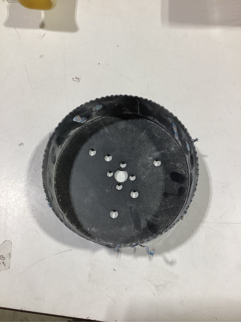 Condition photo showing As Is for BRINKS COMMERCIAL Light Duty Commercial Knob Matte Black Interior or Exterior Hall/Closet