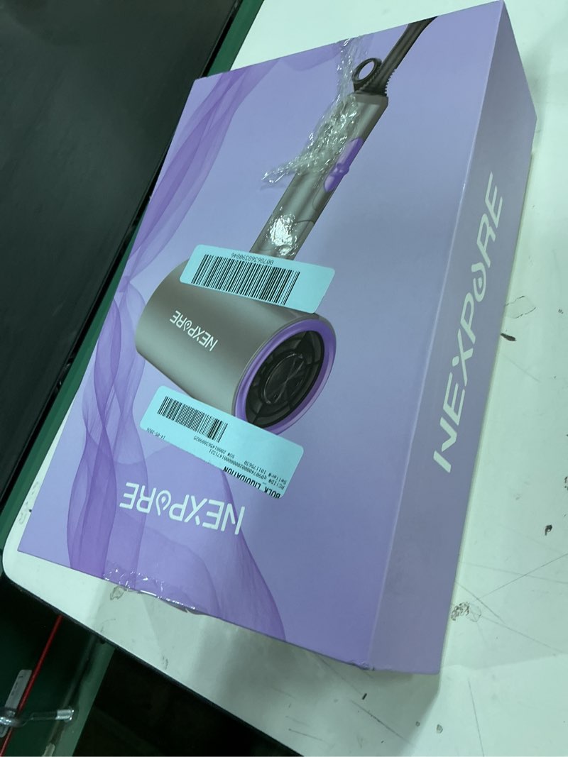 nexpure new upgrade professional ionic hair dryer, 2000w powerful blow dryer with diffuser and concentrator attachments, suitable for home and travel?purple