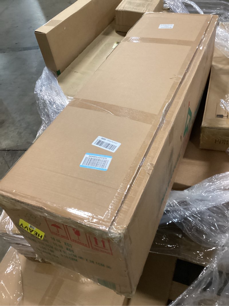 Condition photo showing New/Like New for National Tree Company 7 ft Pre-Lit Dunhill Fir Full Artificial Christmas Tree, 700 Clear Lights, 2,144 Tips, Includes Stand, Green