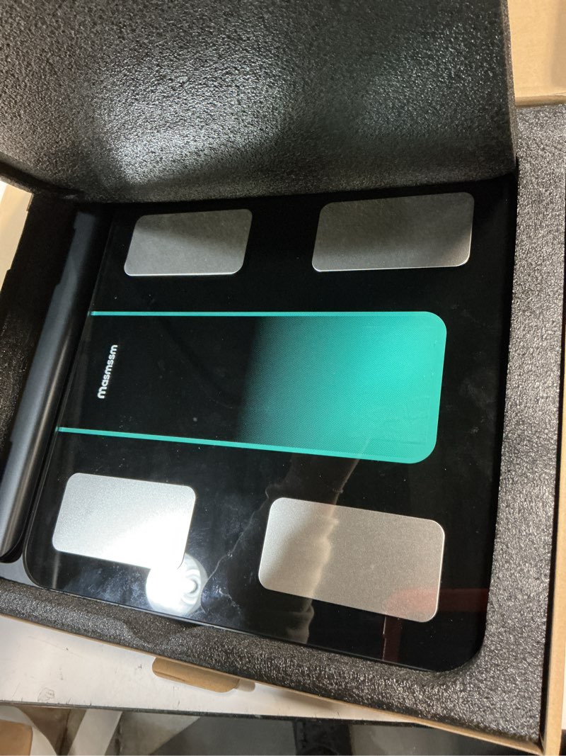 Condition photo showing Good Condition for Smart Scale for Body Weight & Fat, 8-Electrode Full-Body Composition Scale with Handle Display, Dual-Frequency BIA, 28 Body Metrics, High Accuracy Digital Bathroom Scale, FSA&HSA Eligible