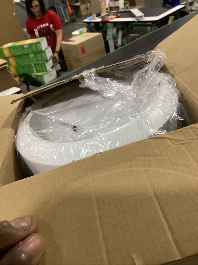 Condition photo showing Good Condition for large humidifiers for bedroom, 9l/2.5gal ultrasonic cool mist, top fill easy clean with 350ml/h mist speed, quiet, suitable for kids room plant yoga office study room living (white, round) white round
