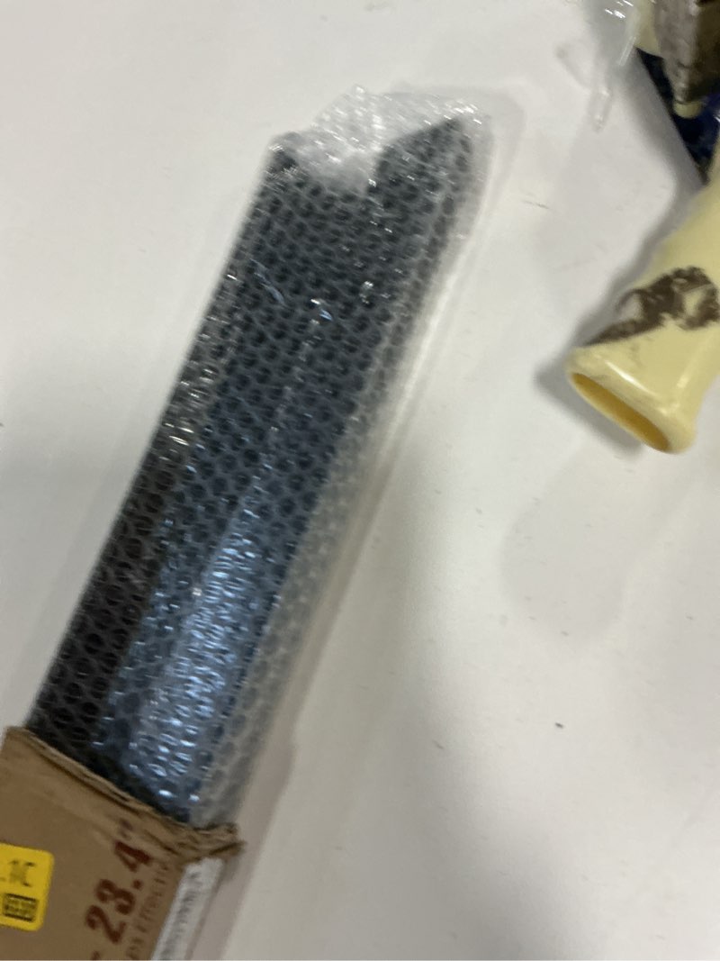 Condition photo showing Good Condition for Stainless Steel Stove & Counter Top Gap Covers - Oven Gap Filler Kit 23.4" - Heat Resistant Slide-in Range Trim Guard for Seamless Kitchen Accessories Easy Clean 23.4" Black