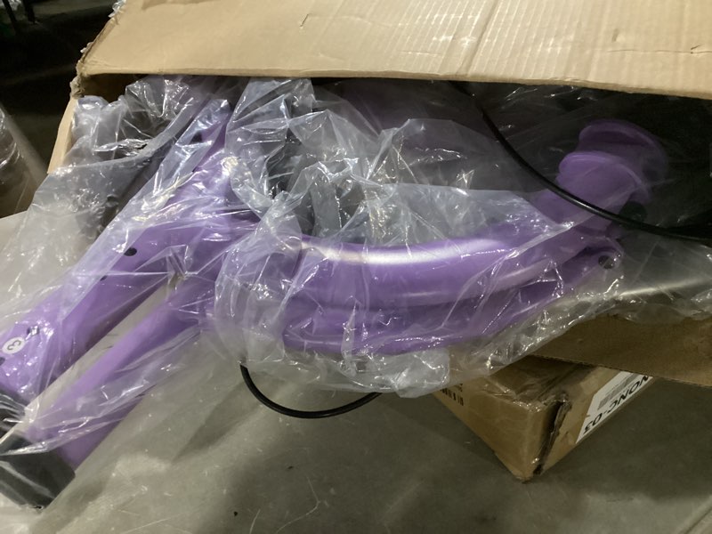 Condition photo showing Good Condition for 3 wheel walkers for seniors, lightweight foldable aluminum rollator walker, height adjustable three wheel walker, purple