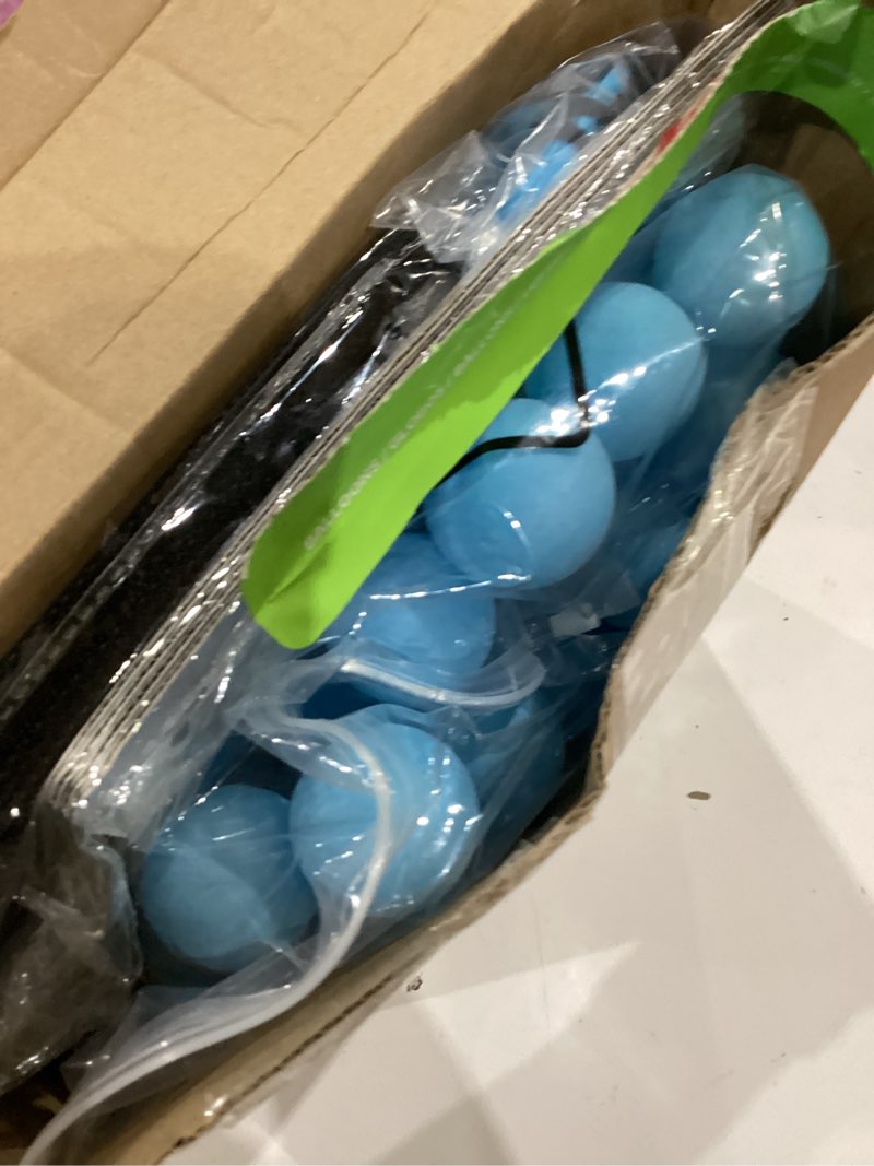 Condition photo showing Good Condition for lunmon 4 sets blue under the sea baby shower swing shaking balls activity set for adult novelty twerk includes 40 balls, ribbon & cardboard boxes bridal shower for outdoors indoors under the sea blue