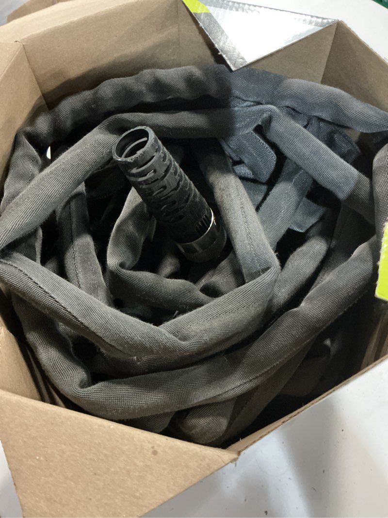 Condition photo showing As Is for teknor apex zero-g 5/8 in. d x 100 ft. l heavy duty commercial grade garden hose