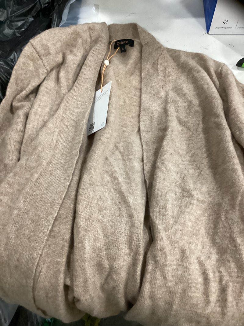 Condition photo showing As Is for australian merino wool duster cardigan (s) 